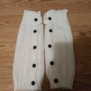 Lace boot cuffs